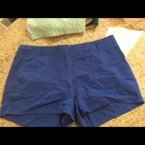 Royal Blue J Crew Chino Shorts